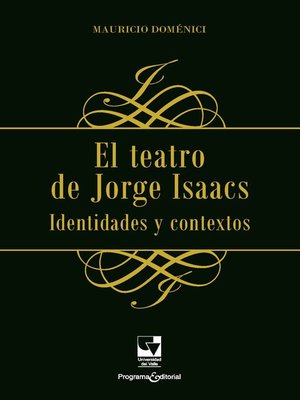 cover image of El teatro de Jorge Isaacs